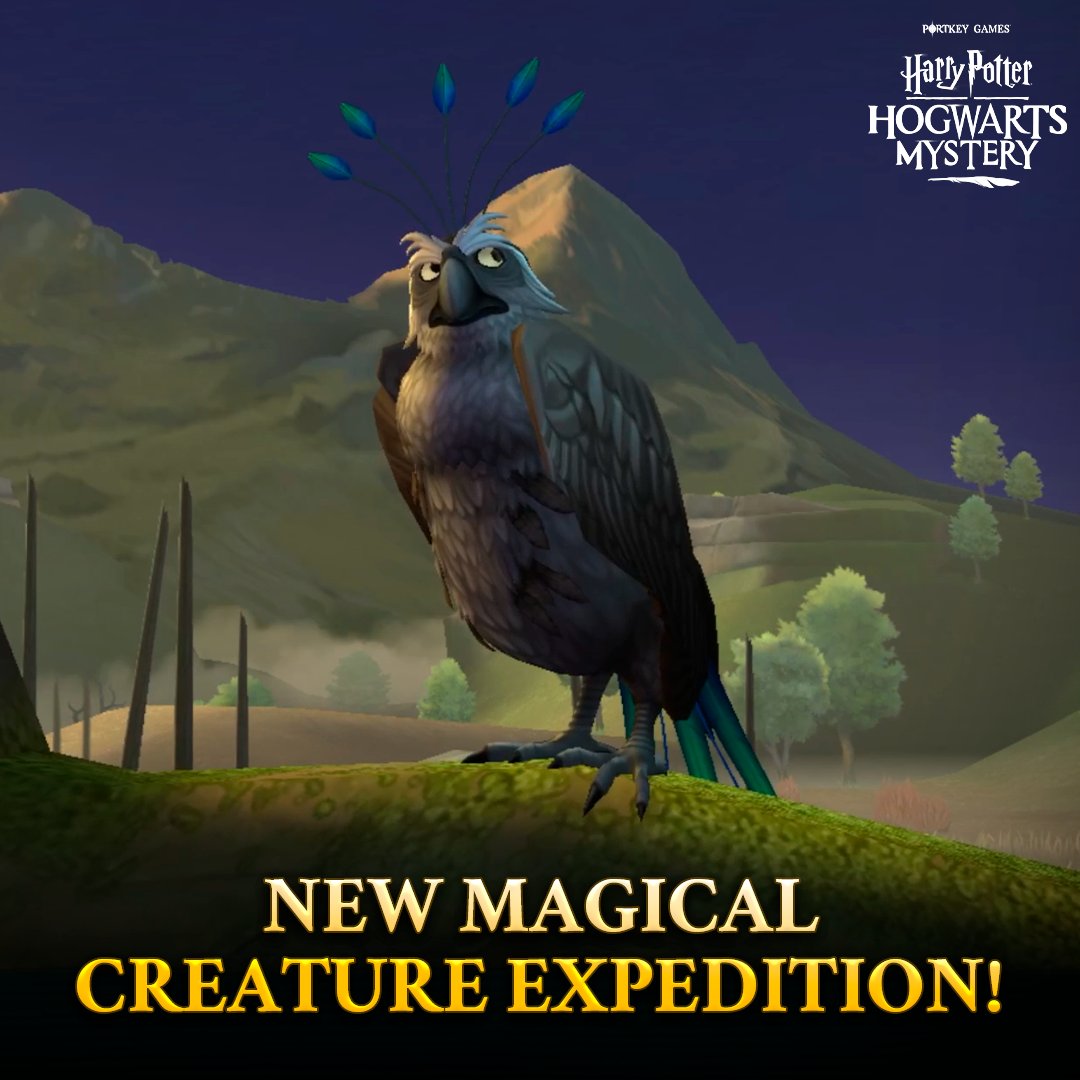 A new Magical Creature Expedition has arrived! Get to know your Augurey better in this exciting new adventure!