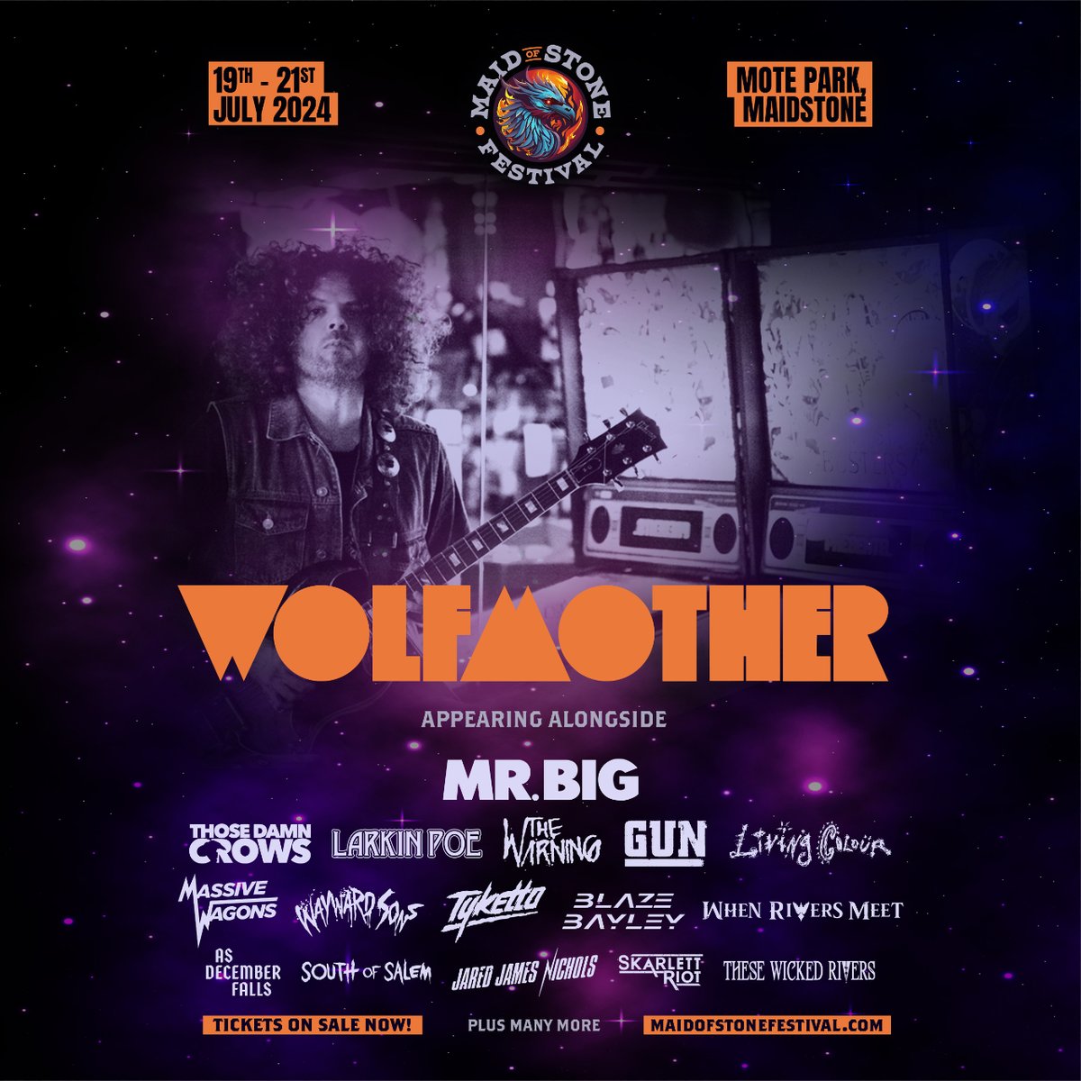 Wolfmother return to the UK for a very special performance on Andrew Stockdale's birthday 🎂

We can't wait for this one 😎
@wolfmother