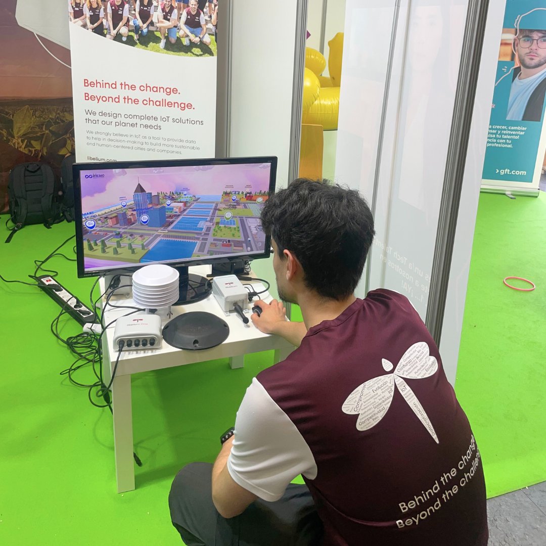 libelium's tweet photo. 🚀 ¡Vaya experiencia hemos tenido en #Expotalent @unizar este año!
🎯 En #Expotalent buscamos talento joven y compartimos nuestra misión, visión y valores
¡Nos vemos el año que viene! 📅 https://t.co/9t61ITL4Ba