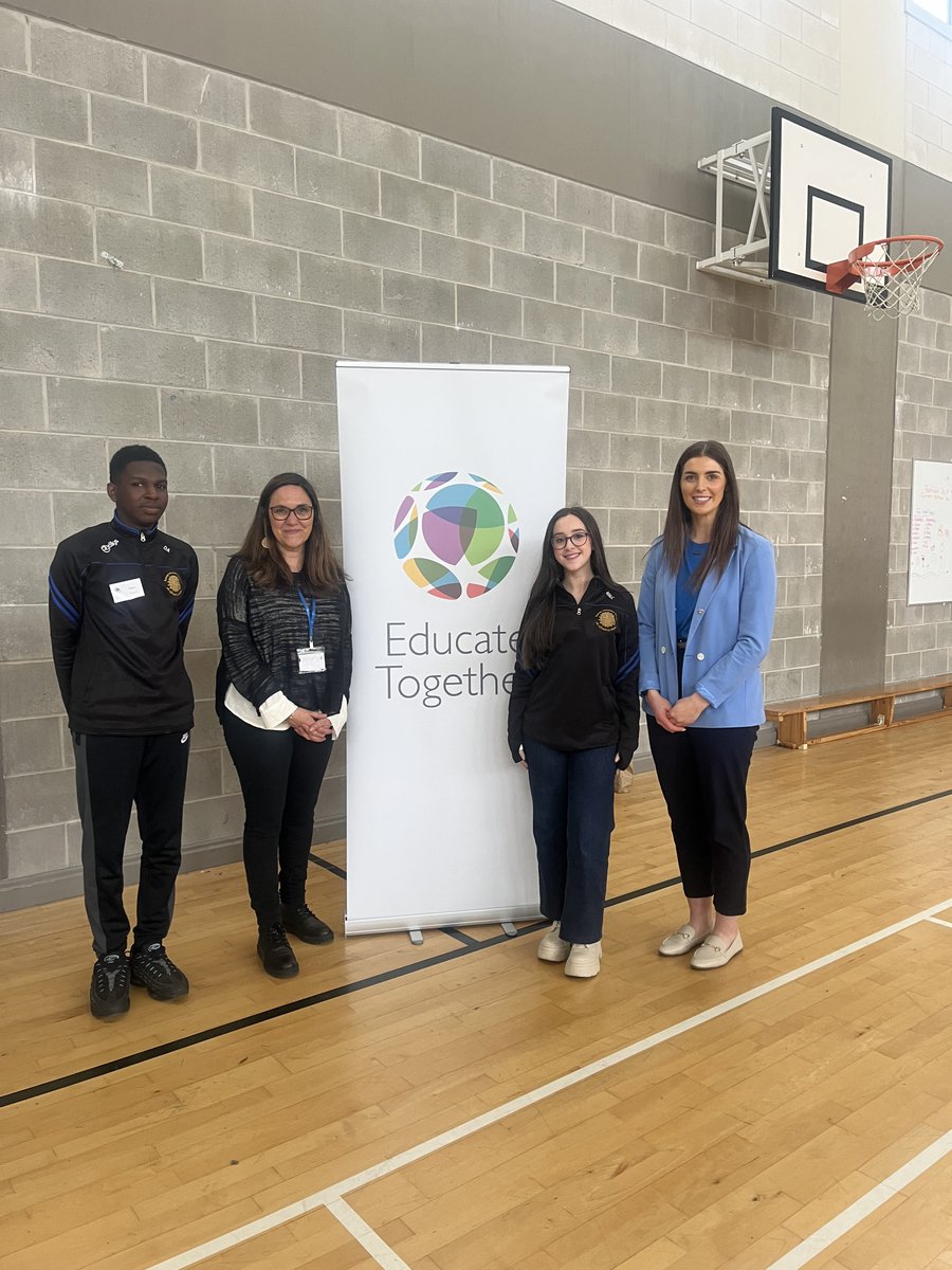 Thank you so much to @EducateTogether & @ EtssHansfield for hosting the Educate Together Student Event today. This year's theme was Global Empathy & Solidarity in Action which was attended by 18 Educate Together schools & over 100 students. Thanks for having us!