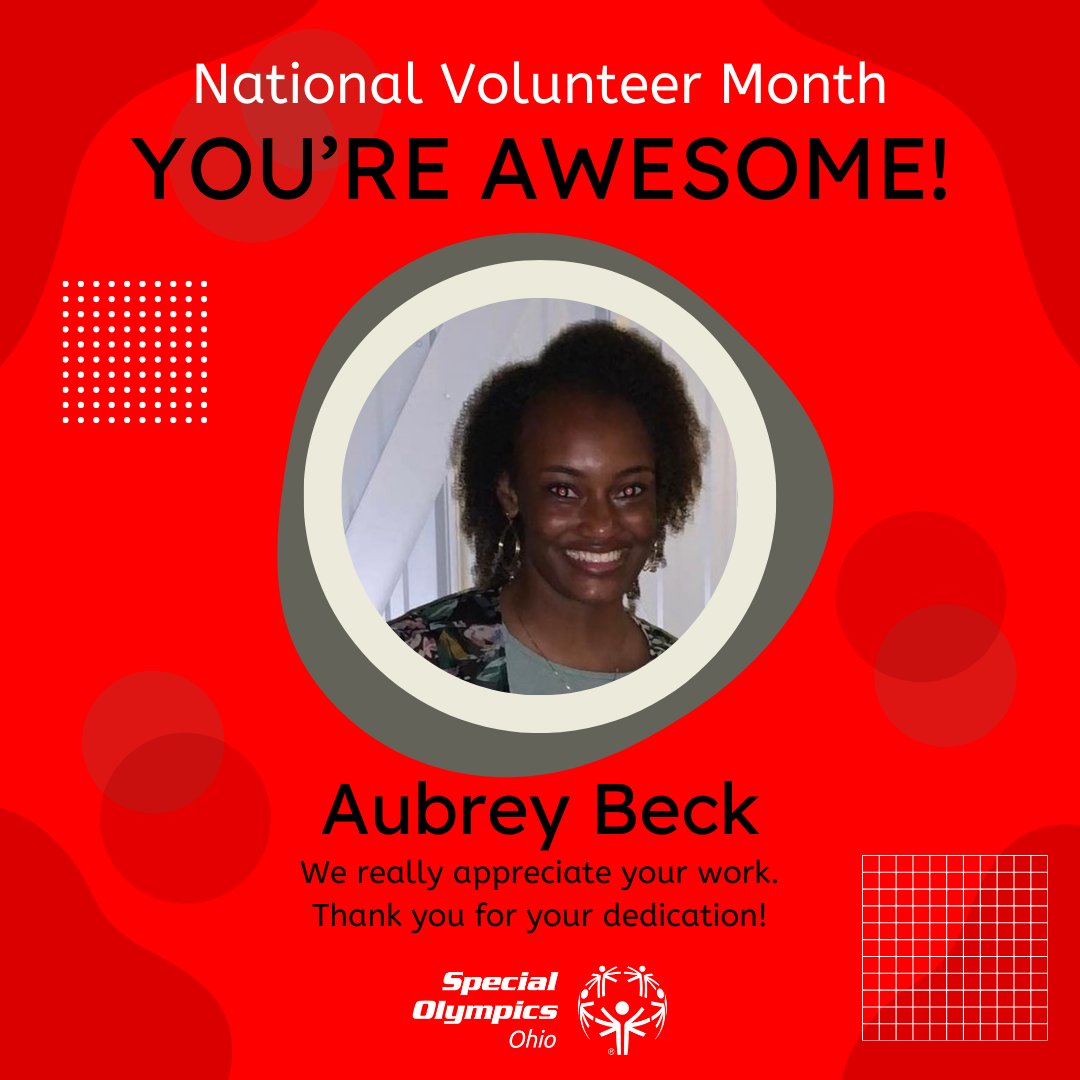 April is National Volunteer Month! Aubrey Beck has been an event day volunteer for Special Olympics for a while now. Aubrey has this to say about her experiences, “Every year it’s a new experience and I love it! It’s been magical!” Want to volunteer: sooh.org/as-a-volunteer/