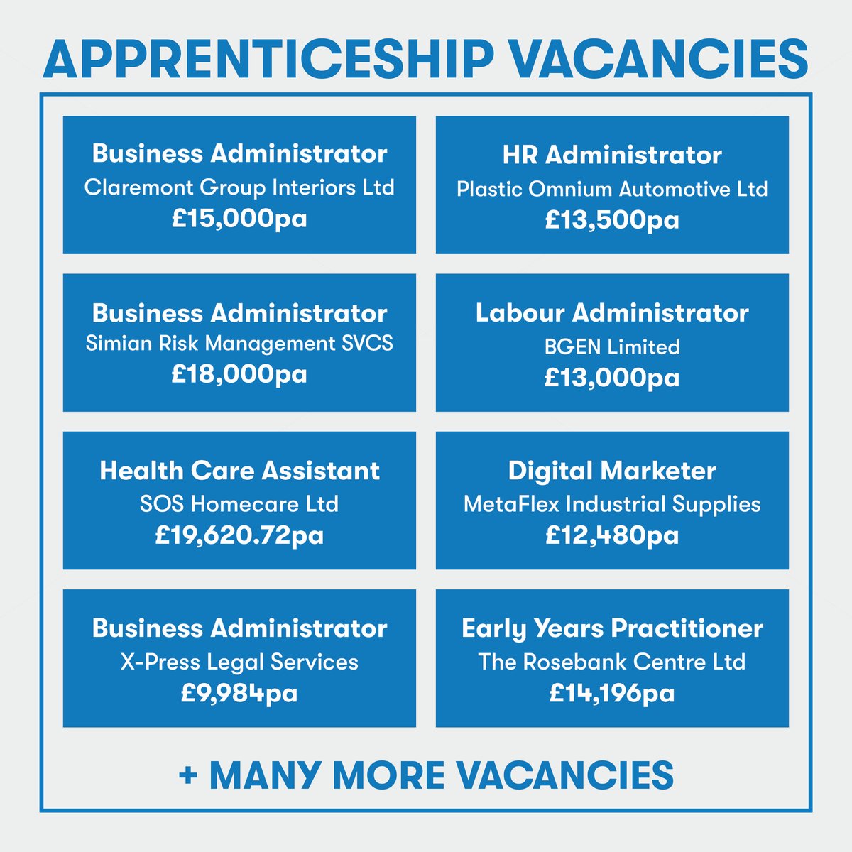 We offer a great range of apprenticeship opportunities that are perfect for those looking to gain industry experience alongside studying for a qualification. 🌟 View our range of apprenticeship vacancies here: ow.ly/IE6p50QGHXm #Apprenticeship #WVRCollege