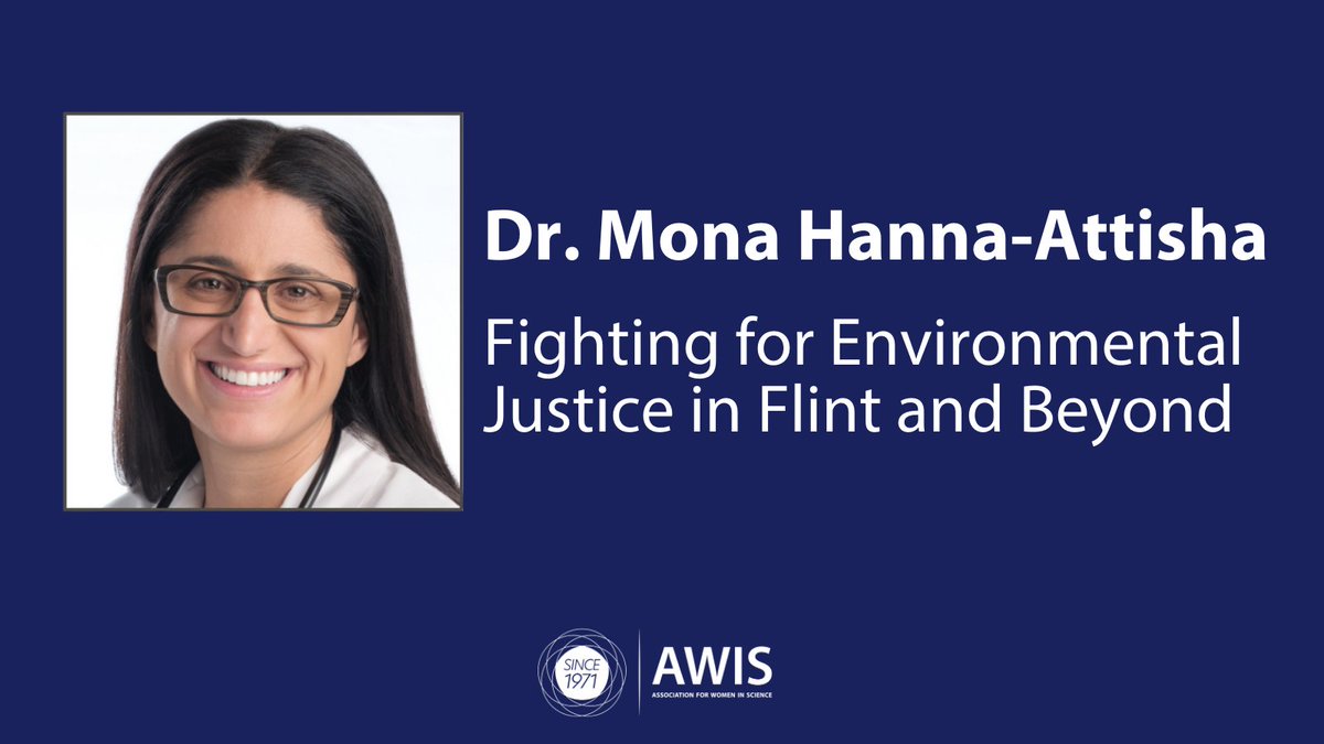 April 25 marks the anniversary of the Flint Water Crisis. It was completely preventable, but the perfect storm of poverty, greed, and racism caused those in power to look the other way. Dr. Mona Hanna-Attisha fought for justice. awis.org/resource/fight… #WomenInScience @MonaHannaA