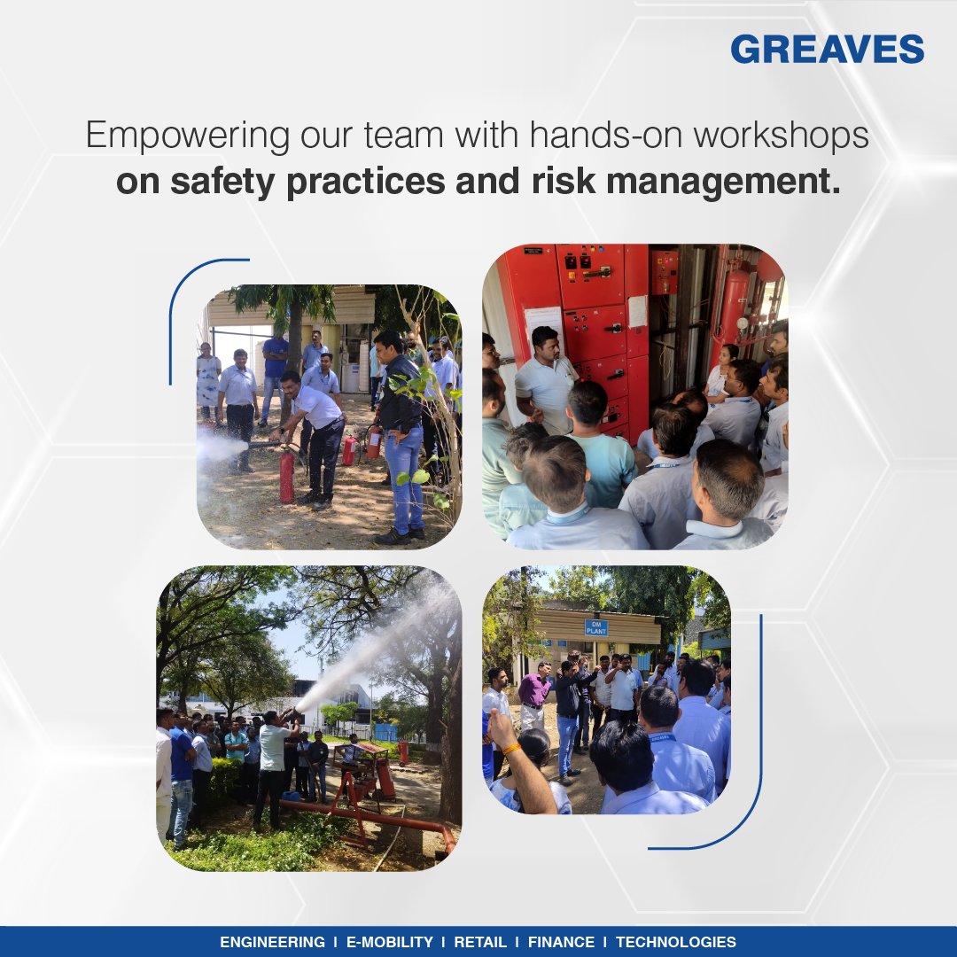 This #WorldSafetyWeek, Greaves Cotton is putting employees first! We've hosted workshops on hands-on safety techniques & risk management, fostering a proactive approach to well-being #HappyWorldDayForSafetyAndHealth #GreavesCotton #EmpoweringLives #TopicalSpot