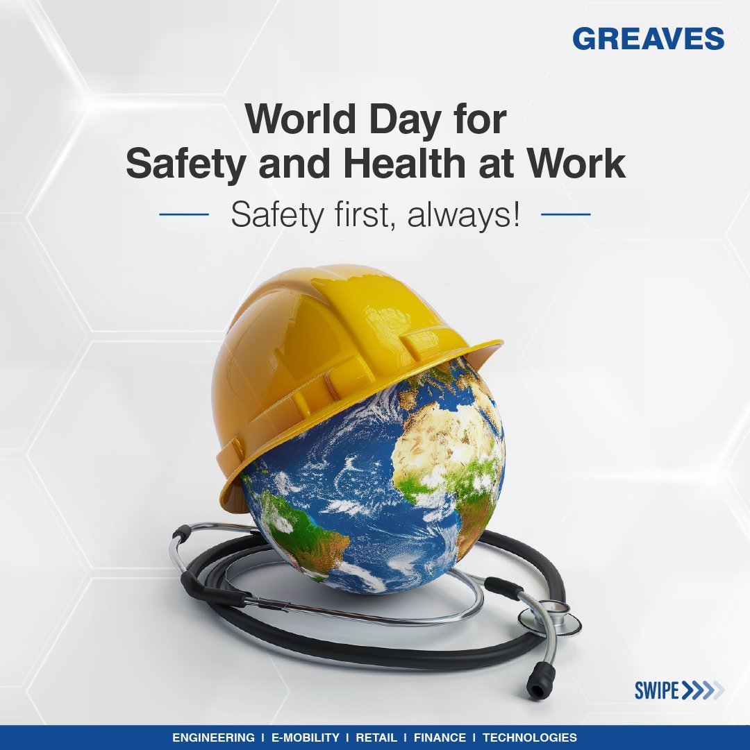GreavesCottonIN's tweet photo. This #WorldSafetyWeek, Greaves Cotton is putting employees first! We've hosted workshops on hands-on safety techniques & risk management, fostering a proactive approach to well-being
#HappyWorldDayForSafetyAndHealth #GreavesCotton #EmpoweringLives #TopicalSpot https://t.co/Yl0KT1jr2d