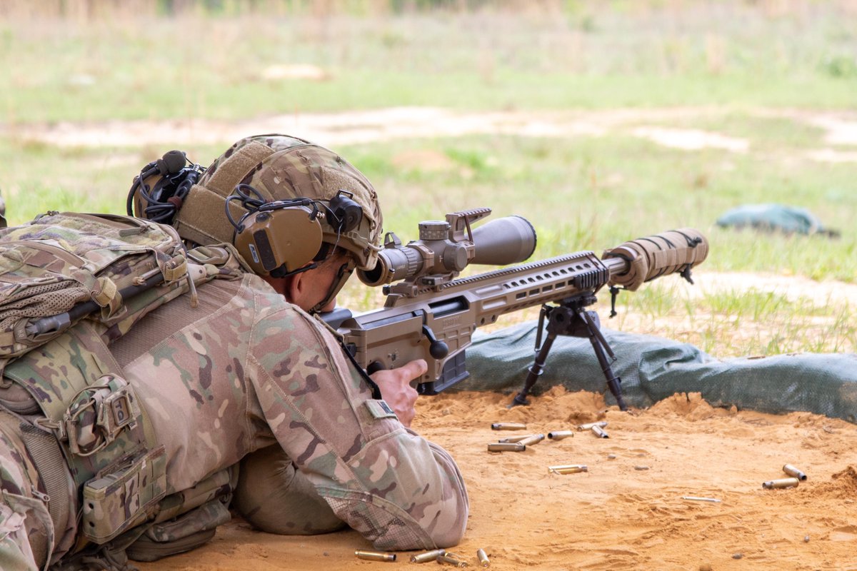 4thInfDiv's tweet image. Snipers are adaptive, critical thinkers, and armed with skills required to execute long-range fire against an enemy. The International Sniper Competition shined a spotlight on the professionalism of our Ivy Sharpshooters and the abilities they bring to the fight!

#LethalTeams