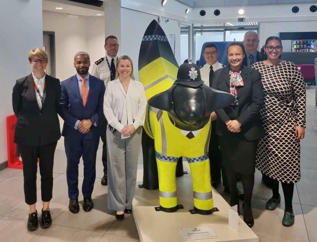 Today Chief Inspector Budden & team were delighted to host @A_HeydariMPS Programme Director of the #PoliceRaceActionPlan. A great opportunity to showcase our achievements so far & for her to attend one of our force-wide anti-racism training sessions delivered by @awf_liverpool