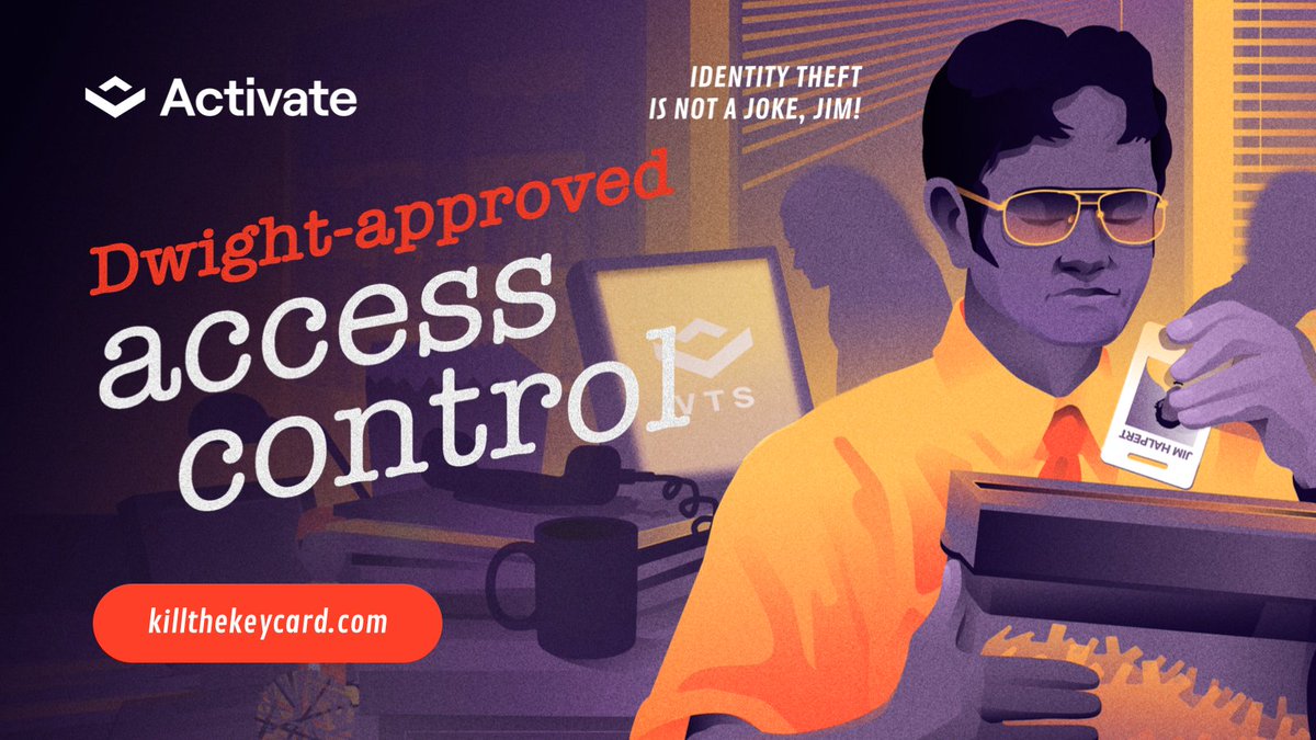 Think office security and access aren’t a priority for tenants? False. With VTS Activate and Apple Wallet, access is so seamless that even Dwight Schrute would approve. 🖨 

killthekeycard.com/p/1?utm_medium…