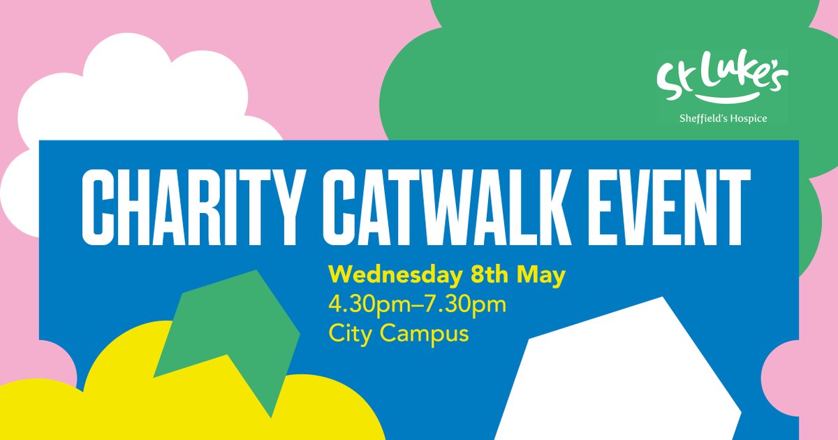 On the 8th May, our Hair and Beauty students will be showcasing their skills on the catwalk. Join us for an evening of creativity, music, dance performances and fundraising, with all money raised going to St Luke's Hospice. Get your tickets today! ticketsource.co.uk/the-sheffield-…