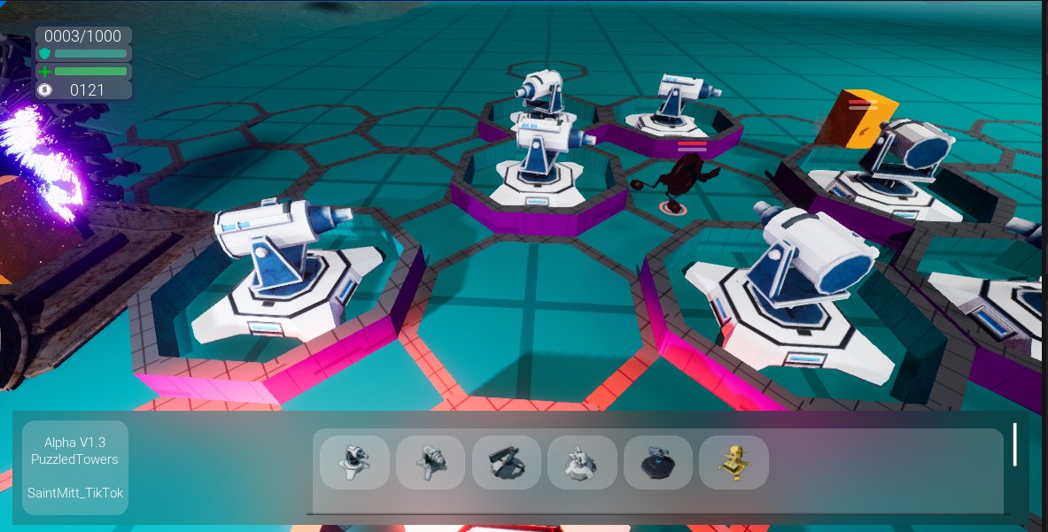 PuzzledTowers's tweet photo. Several changes coming in next major update to early access. 

1) Demo Mode for free access
2) Visible barriers around towers
3) Fix random tower deaths
4) Several AI mesh conversions from boxes to drones
5) Many small changes i haven't recorded anywhere

#fps #indiedev #td https://t.co/BR87LOGb12