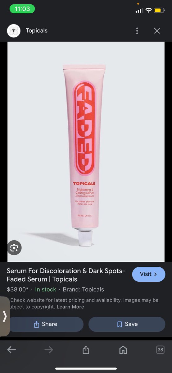 divinelyyas's tweet photo. As a girlie that has suffered from INTENSE hyperpigmentation for most of her life and is covered in scars currently (and has almost been a victim of this!!) 

FADED TOPICALS SERUM FOR DISCOLORATION IS THE BEST IVE USED! (con.) https://t.co/qTTXamMS0v