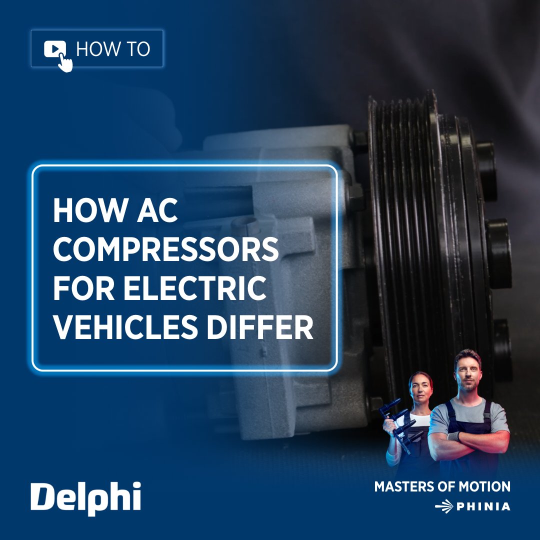 delphiautoparts's tweet image. The air condition system in an electric vehicle works differently to that of a combustion engine, especially in terms of how the #ACcompressor operates. Get all the essential knowledge of why this is important in this #MastersOfMotion video.

ow.ly/4hRg50Ro2RG