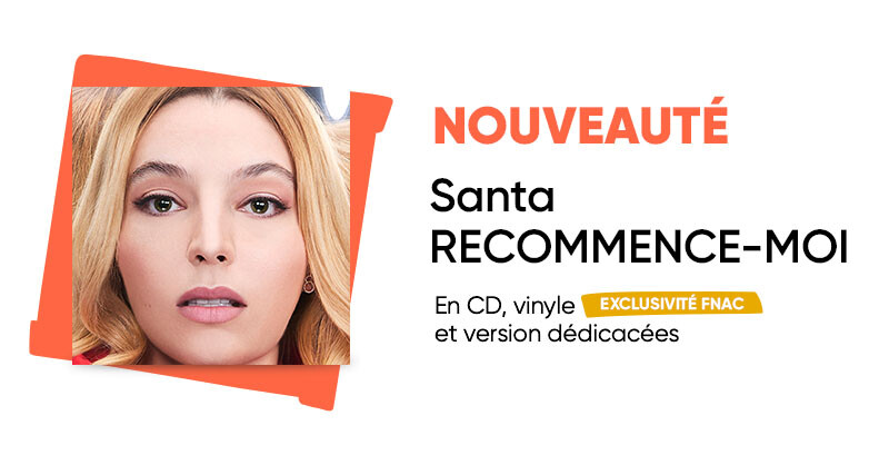 #NouveautéFnac 🎤 Découvrez l’album de Santa “Recommence-moi”, disponible en CD, vinyle et version dédicacées en exclusivité. 🤩
👉 lc.cx/Z6Gtq5