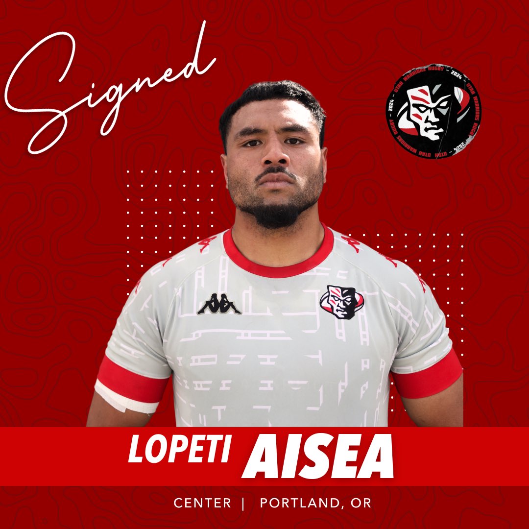 We have signed Lopeti Aisea for the remainder of the season! Lopeti is from Portland and played for the Seattle Seawolves during the 2023 season. We are excited to have him join the squad! #ForTheNation