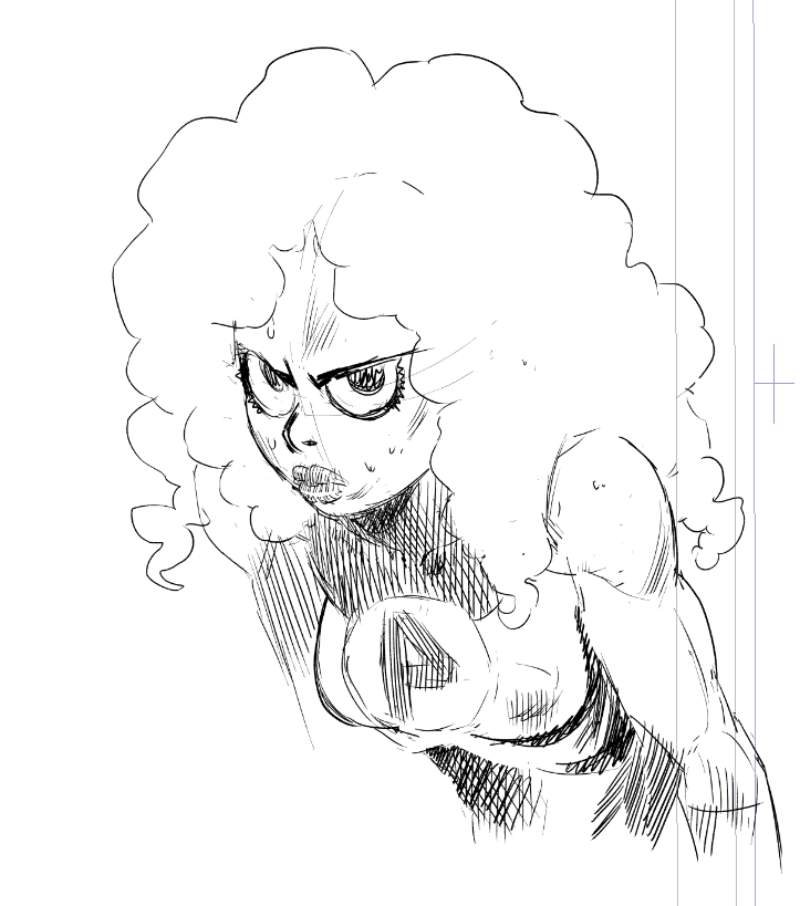 Ya sé que son una paja de dibujar ¡y más de animar! pero los rulos deberían volver a las cabelleras de las superheroínas. Pasó algo que tendió a que todas las ruludas (Starfire, Phoenix, Rogue...) se hayan ido hacia un aburridísimo lacio. Que vuelvan los rulos y se multipliquen.