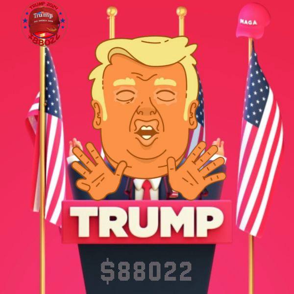 Are you backing Trump? Text Trump To $88022 @88022memecoin the memecoin is live on @base, actively donating @realDonaldTrump to save America again! 50% of the total supply is sent to Trump's official ETH wallet. With LP burnt, contract renounced, and no team token, it's a…