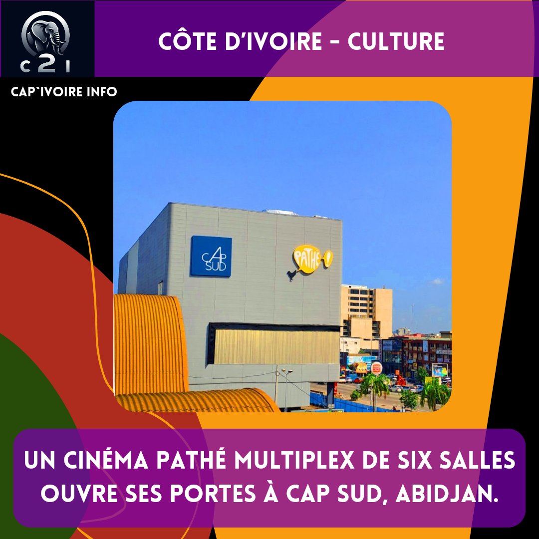 CapIvoire_Info's tweet photo. Avez-vous déjà visionné un film dans ce cinéma ?
Une des salles possède le deuxième écran le plus grand d'Afrique de l'Ouest 🤯
Racontez nous votre expérience !
#CinémaPathé #abidjanestdoux #Capsud #civ225🇨🇮 https://t.co/ALAcuicIrQ