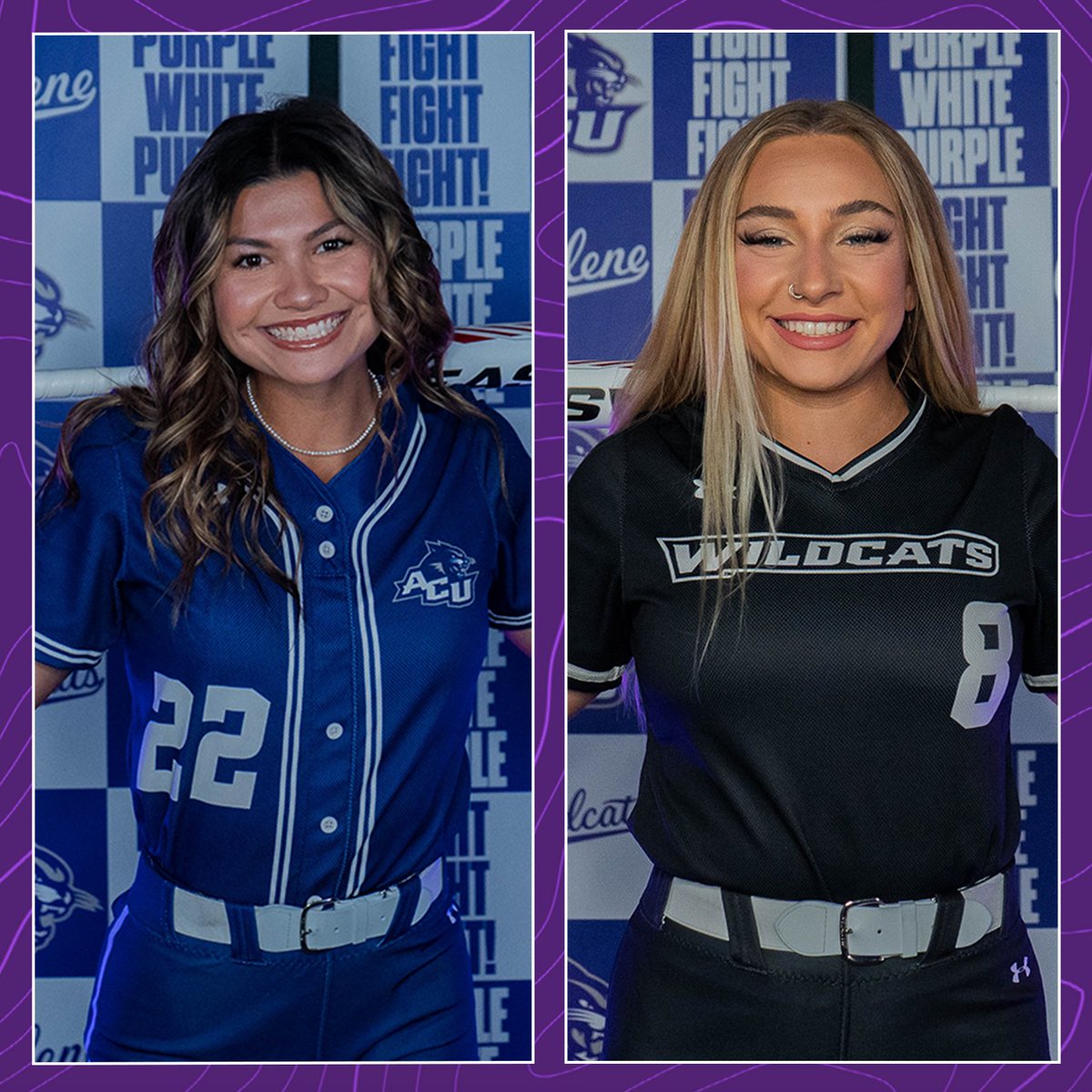 Can't wait to celebrate this amazing group of ladies at home one last time🥹💜🤍 𝓢𝓮𝓷𝓲𝓸𝓻 𝓦𝓮𝓮𝓴𝓮𝓷𝓭 🆚: CBU 🗓️: April 26-27 🏟️: Poly Wells Field 🗣️Be sure to come out and support your Wildcats! #GoWildcats