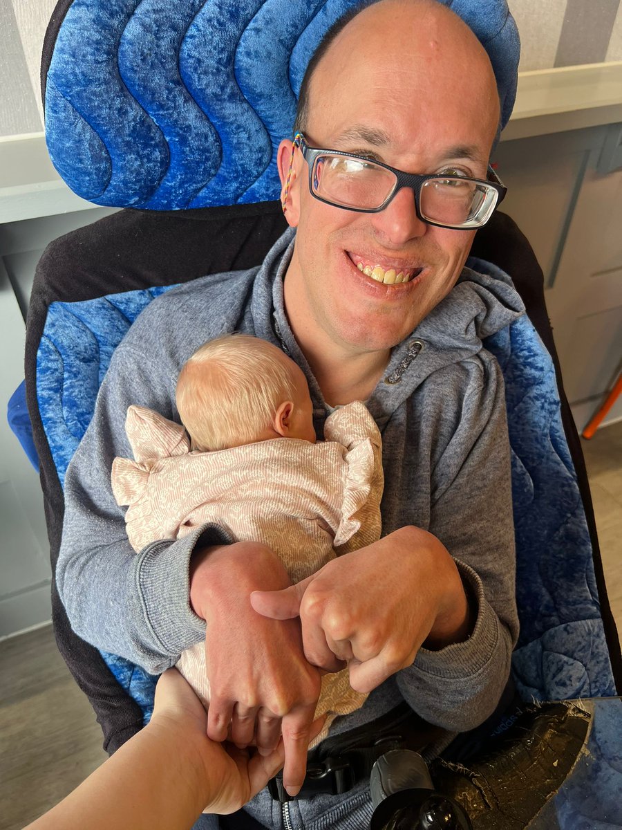 With my god daughter