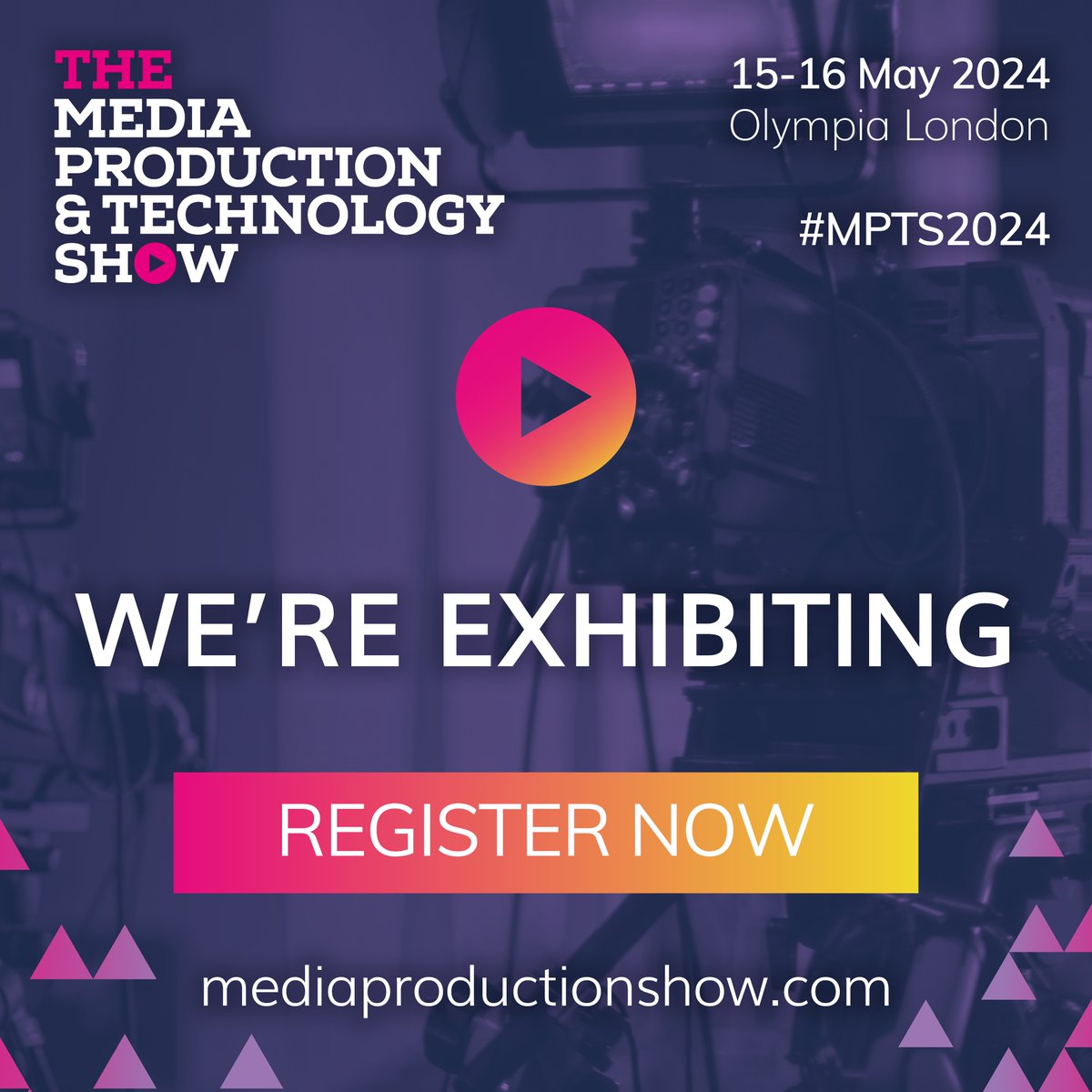 You'll be able to find us at @mediaprodshow on stand F70, just look for the drones.

Chris will be there to answer your questions.

Remember to book your tickets.

#dronefilming #dronephotography #aerialfilming #aerialphotography