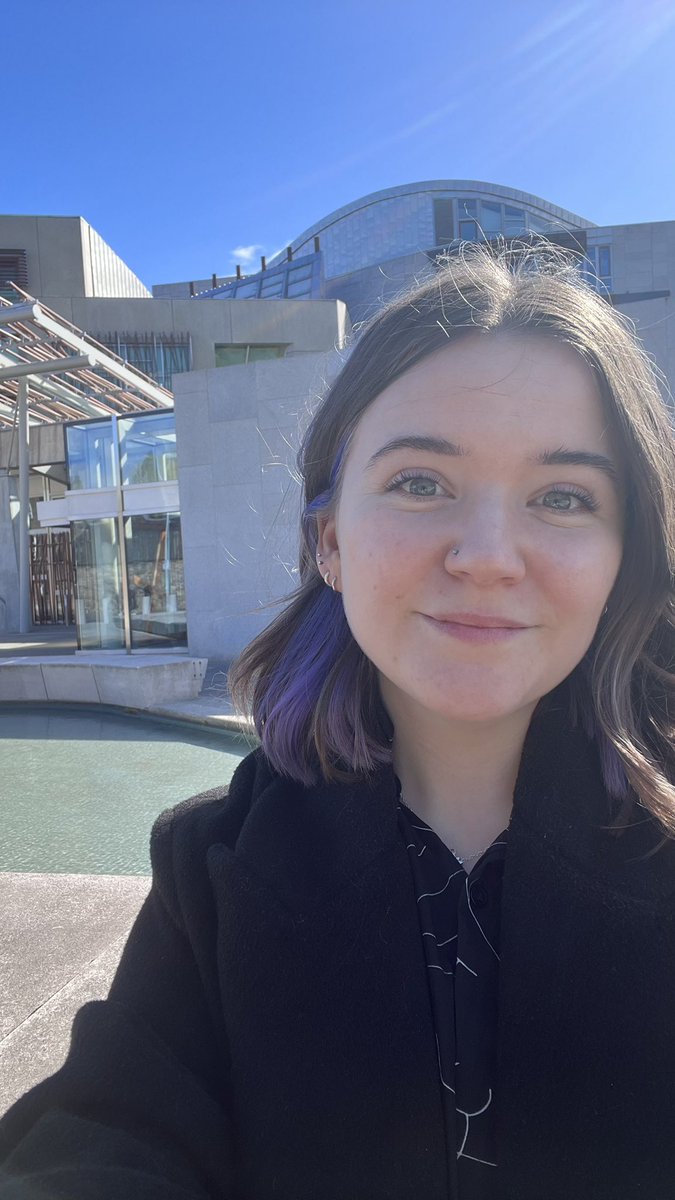 ellabendall's tweet photo. I’ve been lucky during my placement with @ScotlandRCM to spend some time at the Scottish Parliament - managed to pick an interesting day to go! Was able to see the work of trade unionists today campaigning for fair pay for social care workers @ScottishTUC https://t.co/Y9kLcy9AEY