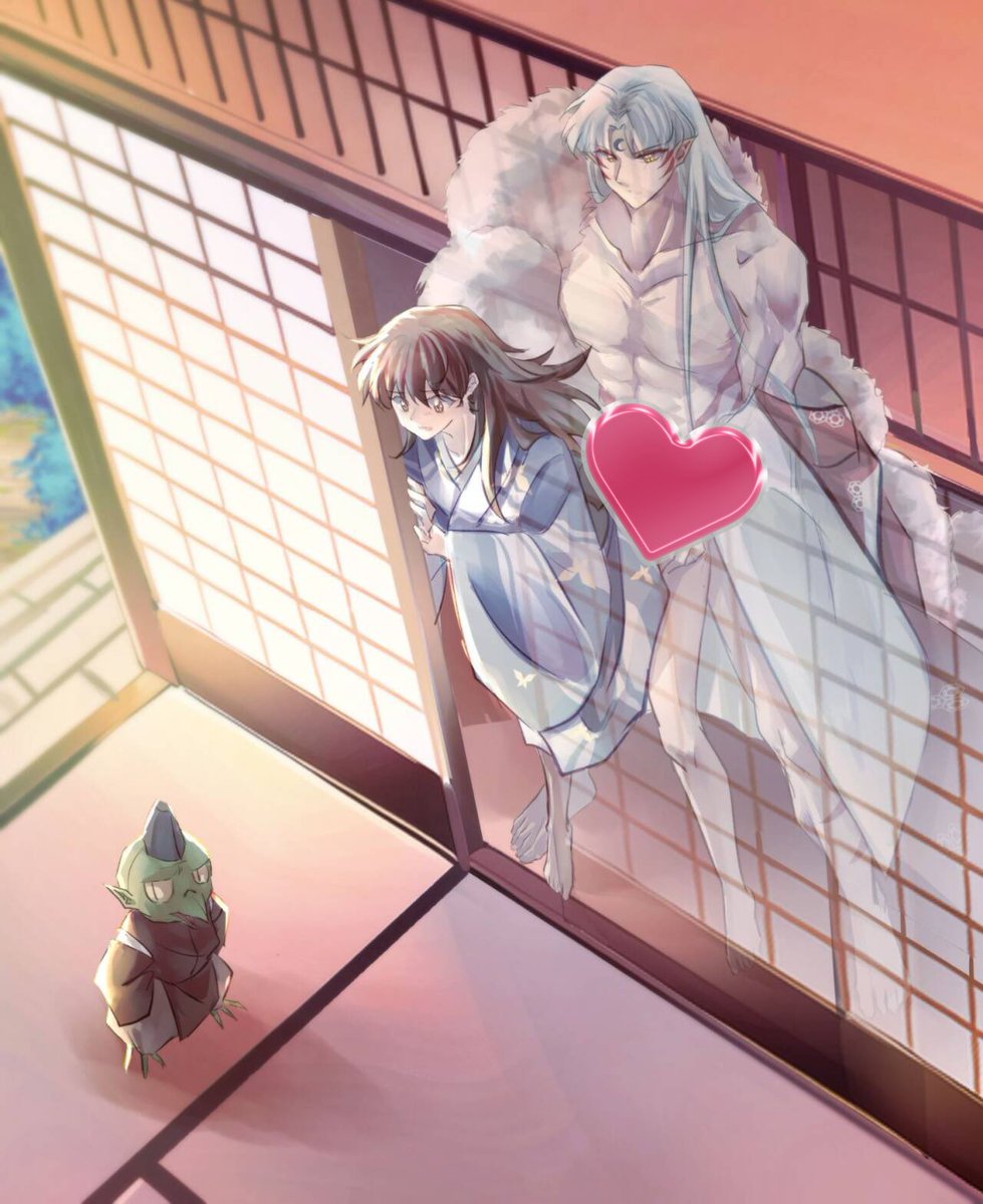 ❤️🌙🎐Hide🎐🌙❤️

✨🐸：“Hmmmmmmmmmm… So where’re Rin &amp; Sesshomaru-sama going?”✨

Authorized source from Weibo:漫芯巧克力

#SessRinInLove #sesshomaru  #殺りん #殺生丸 #sessrin #SessRinEternity  #犬夜叉 #sesshoumaru #Inuyasha