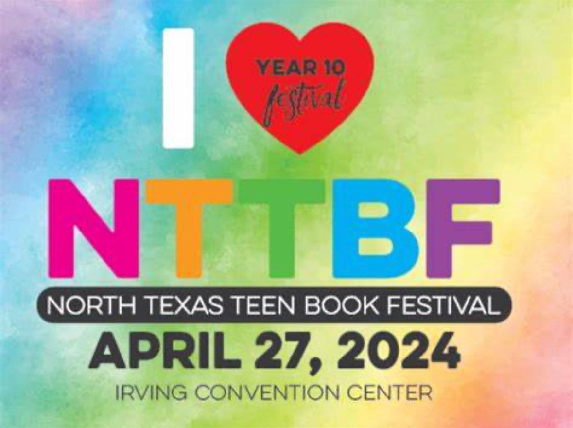 RoachRams's tweet photo. The North Texas Teen Book Festival is this Saturday! The NTTBF is a FREE one day book festival created to celebrate teen literature. Over 70 authors will be present!  For more information, visit https://t.co/Pt2s9wmgJZ  or watch this video https://t.co/xnymwYVGQZ https://t.co/lGvbzvuHhC