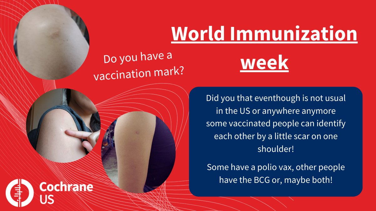 💉It's #WorldImmunisationWeek 💉 💫Did you know some people have vaccine marks on one shoulder?🤔 Do you have one? 🤗 More resources👉👉my.clevelandclinic.org/health/article… ncbi.nlm.nih.gov/pmc/articles/P…