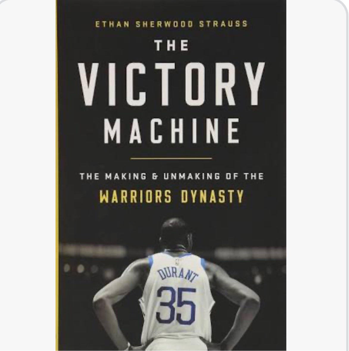 If you want to understand the NBA as a business, read the book by @PeteCroatto to get the history and then @SherwoodStrauss Warriors book The Victory Machine to get the present. Both great reads.