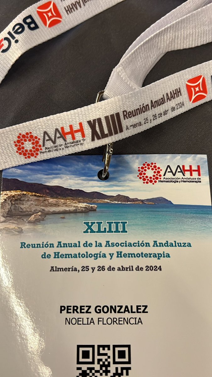 Arrancamos el XLIII Reunión Anual de la Asociación Andaluza de Hematología y Hemoterapia.