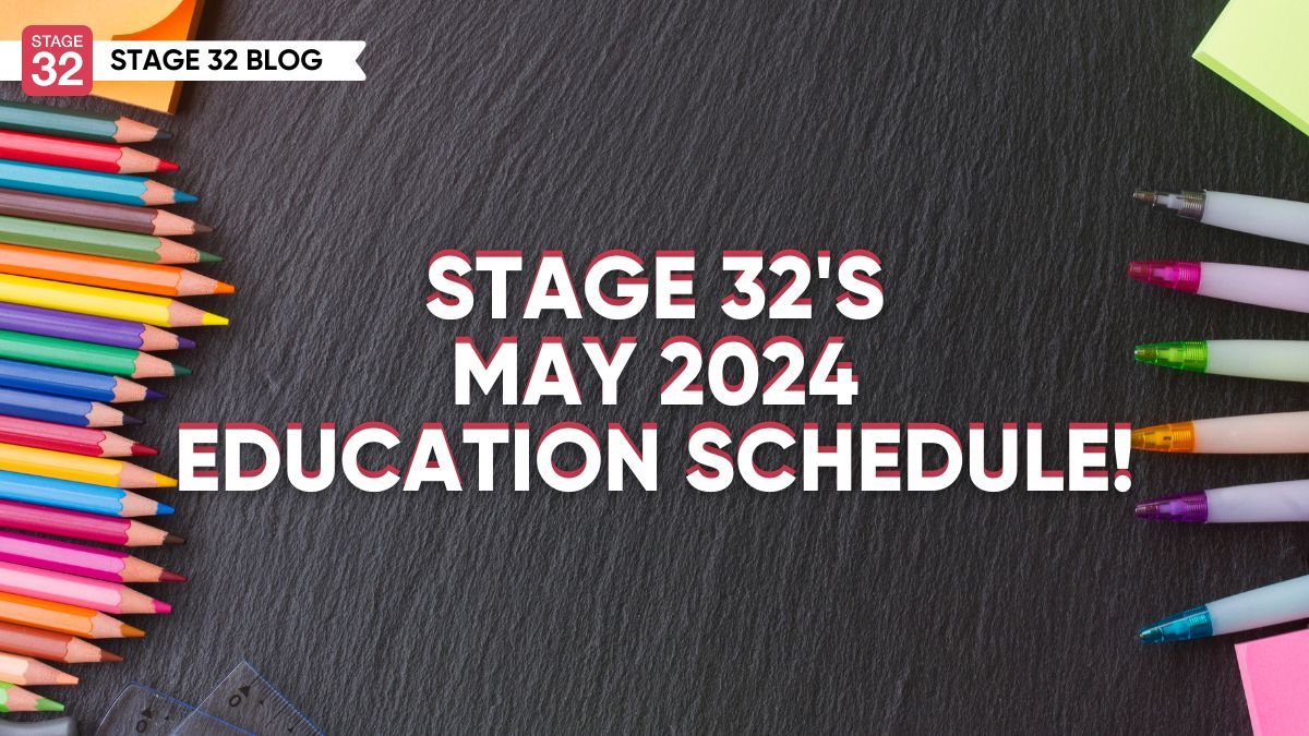 Our tireless Education Team has been hard at work to bring in some incredible education opportunities for May! In today's blog, read all about the exclusive webinars, classes, and labs currently available to Stage 32 members. bit.ly/44hZN14 #Education #Screenwriting