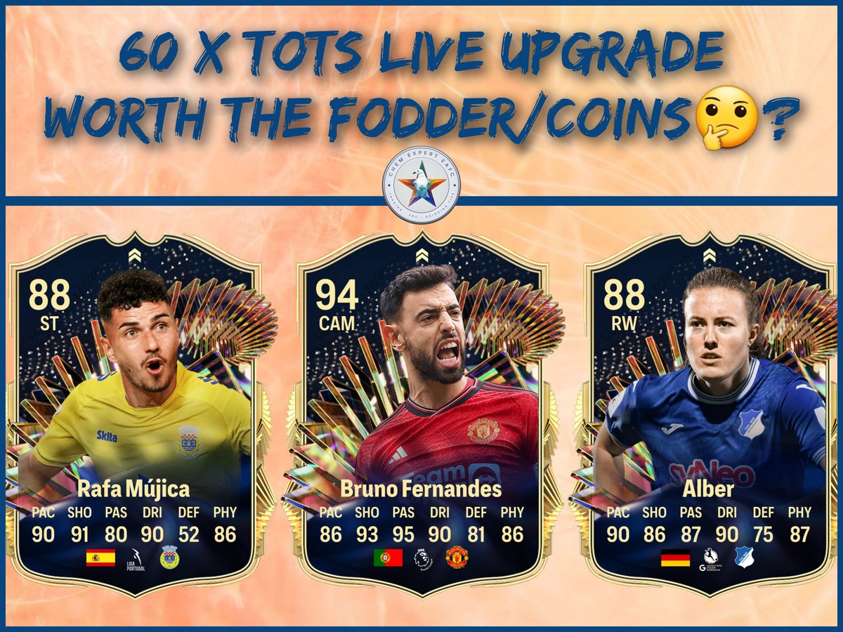 🔥60 × TOTS LIVE Upgrade🔥 Results🍀, Evaluation📒 and Conclusion👨‍🏫 in the Thread⤵️ 💚+🔁 appreciated Page 1/20