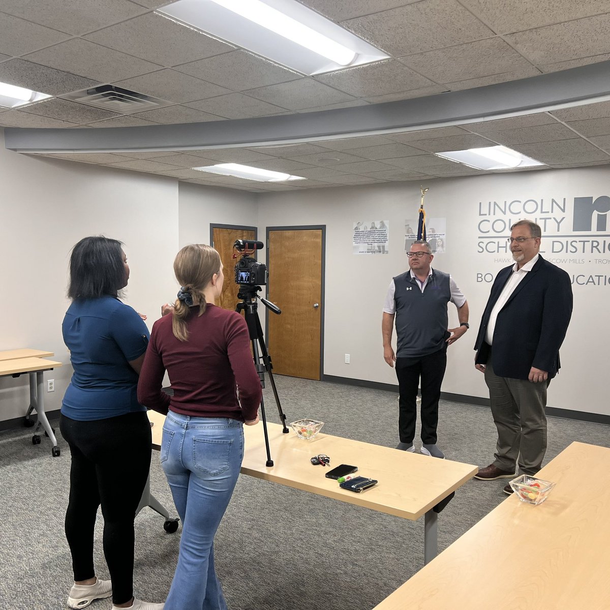 <a href="/TbhsMedia/">TBHS Media & Sports Productions</a> had a great interview with @mpennyR3Sup and Dr. Matt Frederickson today! 

#proud2br3 <a href="/TroyBuchananHS/">Troy Buchanan High School</a>