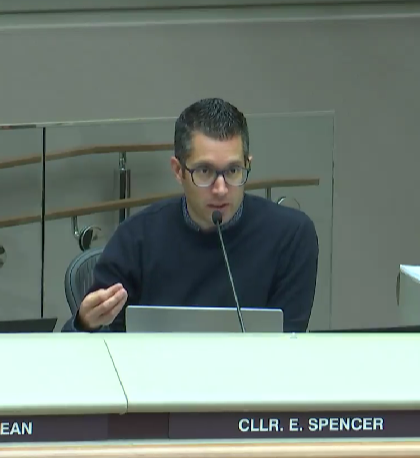 Spencer: 'I'm leaning towards supporting this' (rezoning)
#yyccc