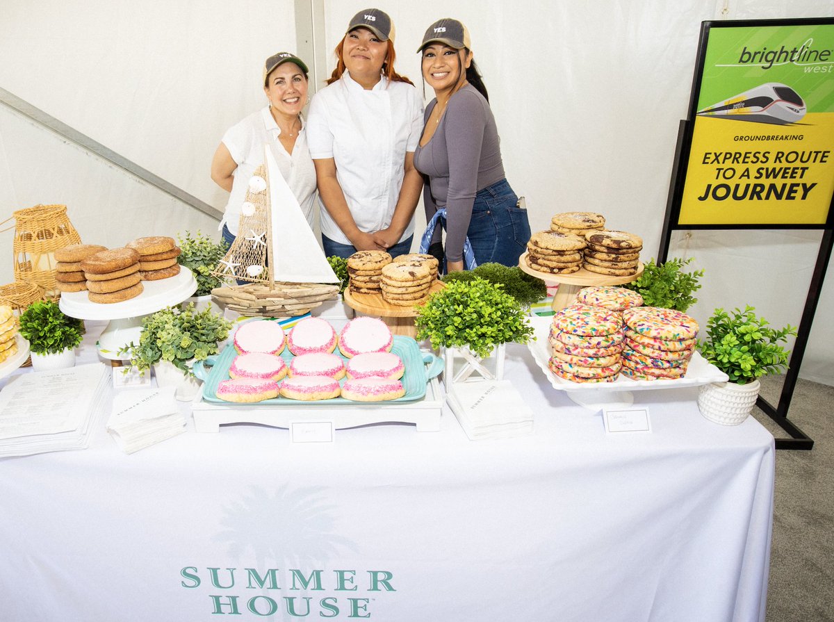 A huge shoutout to our amazing local vendors – @thejoypopco, Summer House Vegas and @poppedlv – for making our Brightline West groundbreaking extra sweet with their delicious treats! Thank you for helping us make Monday’s event unforgettable!
 
#GoBrightlineWest #highspeedrail