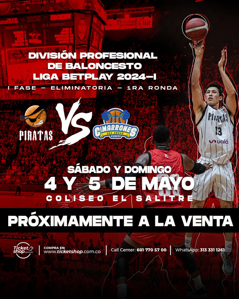 #Próximamente #PiratasBogotá