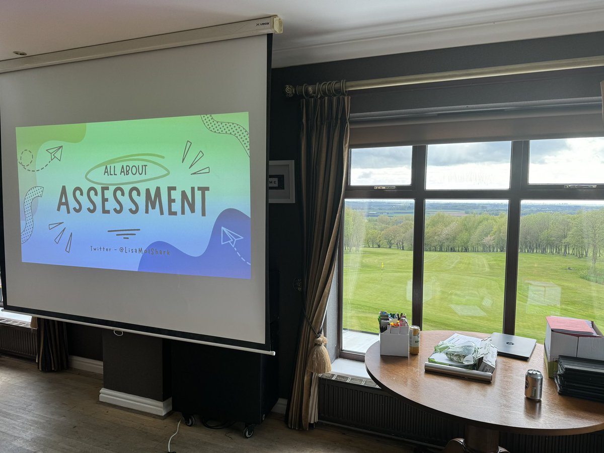 LisaMolShark's tweet photo. Let’s go! The wonderful Crank Nursery are at Houghwood tonight for a whole staff training -we’re talking all things assessment! https://t.co/w5LGb3FouP