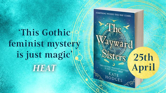 Something lighter this way comes! The Wayward Sisters is out in paperback today, and its summer plumage looks beautiful. amazon.co.uk/Wayward-Sister…