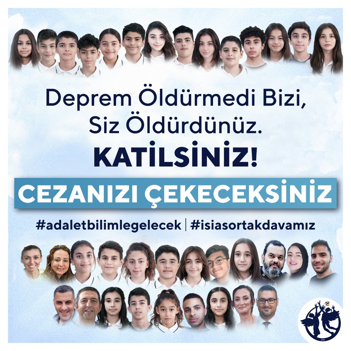 Kıyamet kopacak adalet yerini bulacak! 
#adaletbilimlegelecek 
#isiasortakdavamız