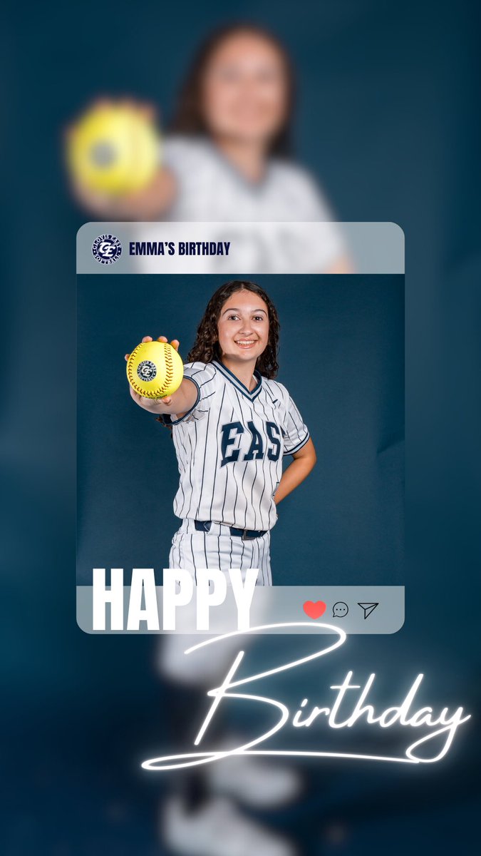 Happy birthday to Sophomore MIF Emma Carmona🤍