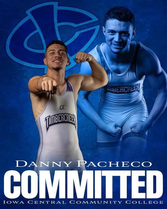 Congratulations to Senior DL Daniel Pacheco who will be continuing his wrestling career at the next level! @TC__Athletics