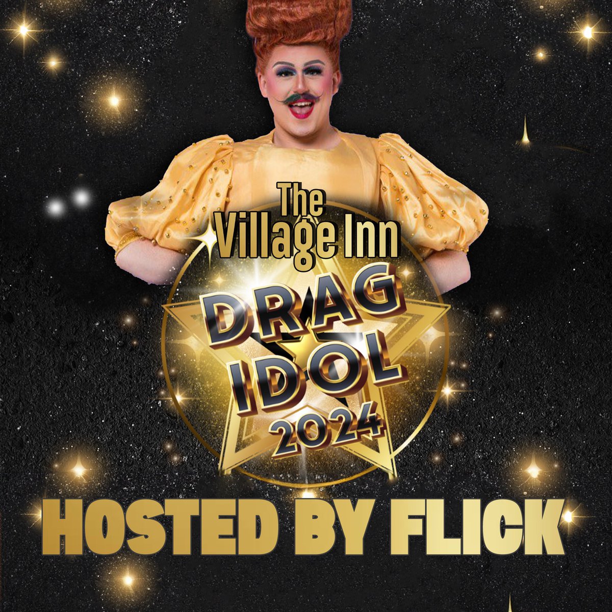 WE’RE PUTTING SOME FLICK IN OUR IDOL! 👠 It’s another heat of @DragIdolUK TONIGHT at the @VillageBrum and we’re being looked after this week by the fabulous @Flickthedrag It’s BUY ONE GET ONE FREE on ALL DRINKS til 9.30pm!