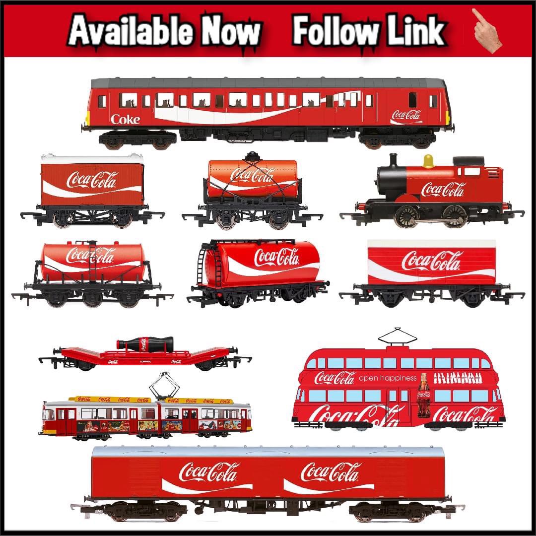 Hornby Coca Cola Items Available Now prf.hn/l/20bPdBy

 #hornby #modelrailway #modeltrains #oogauge #trains #railway #hornbytrains #ukmodelrailwayfeatures #modelrailways #modeltrain #modelrailroad #train #locomotive #gauge #modelrailwayscene #railwaymodelling #steamtrain