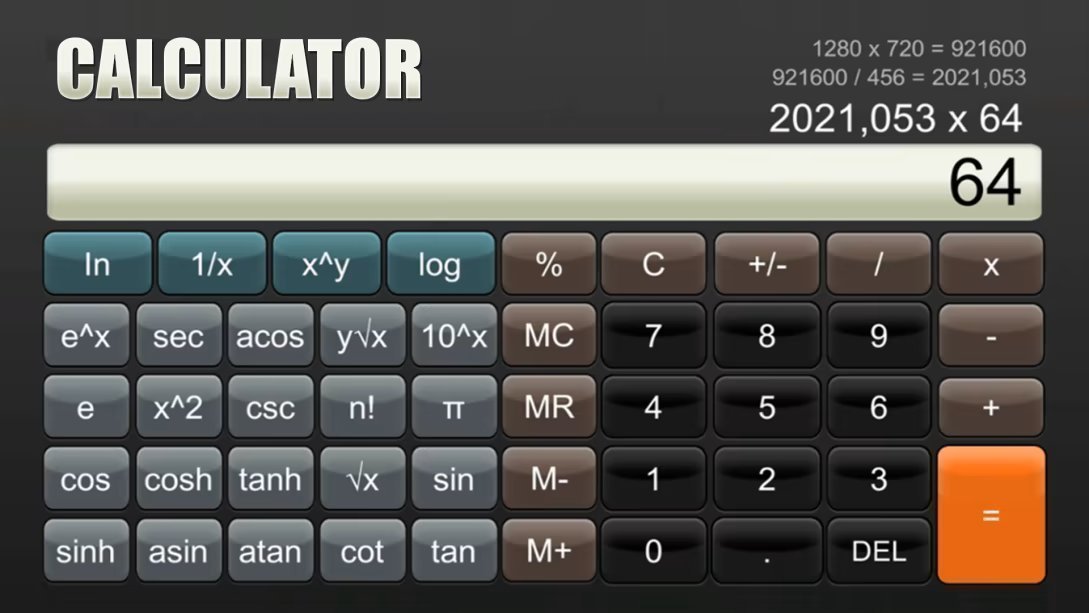 Calculator is $1.99 on US eShop bit.ly/3j9j4vW