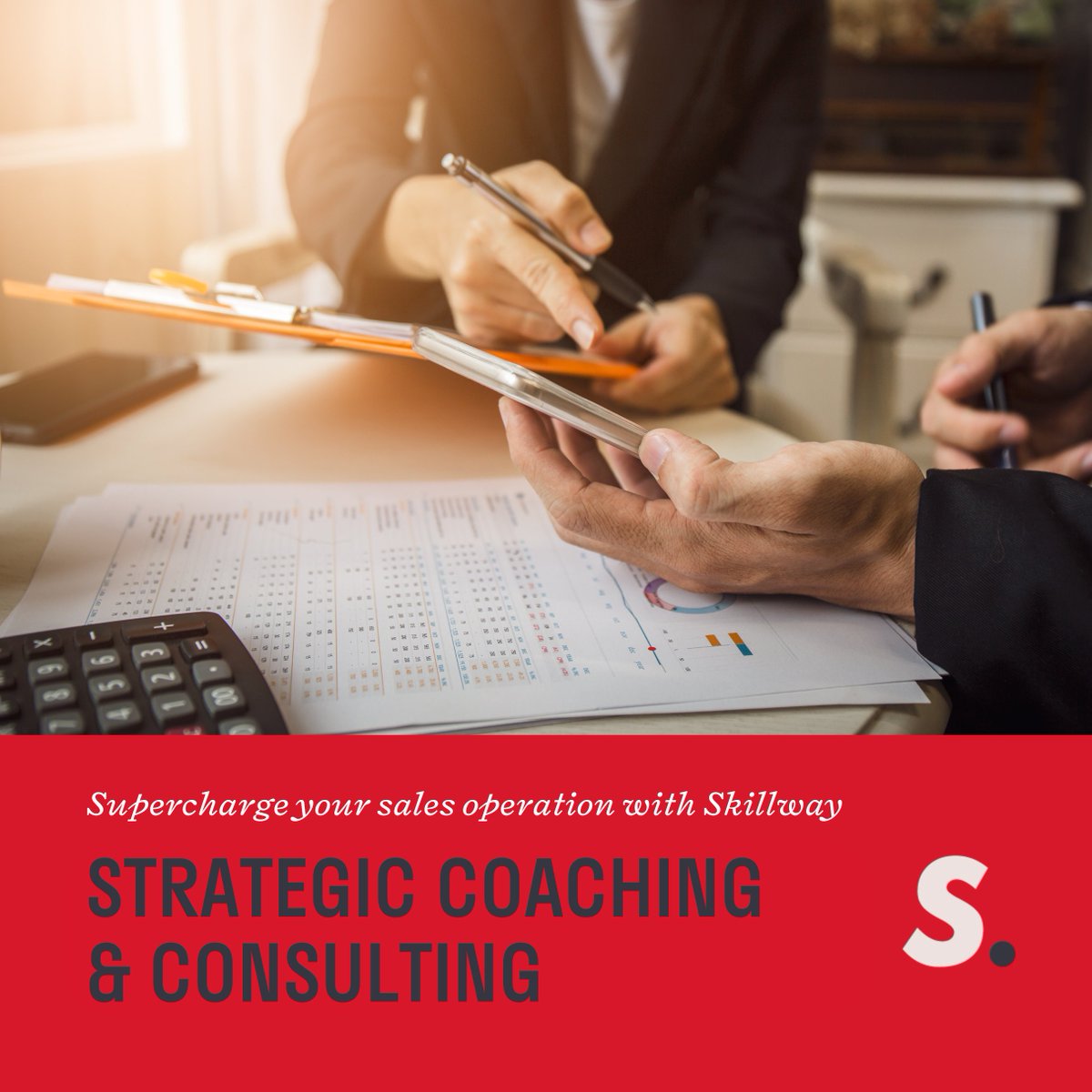 Transform your sales team's performance with Skillway’s strategic consulting. 🚀Our expert coaches partner with you and your team to identify challenges, unlock potential, and drive unprecedented growth. 
Dive in: skwy.co/3Qhi0Wt

#SalesExcellence #TeamGrowth