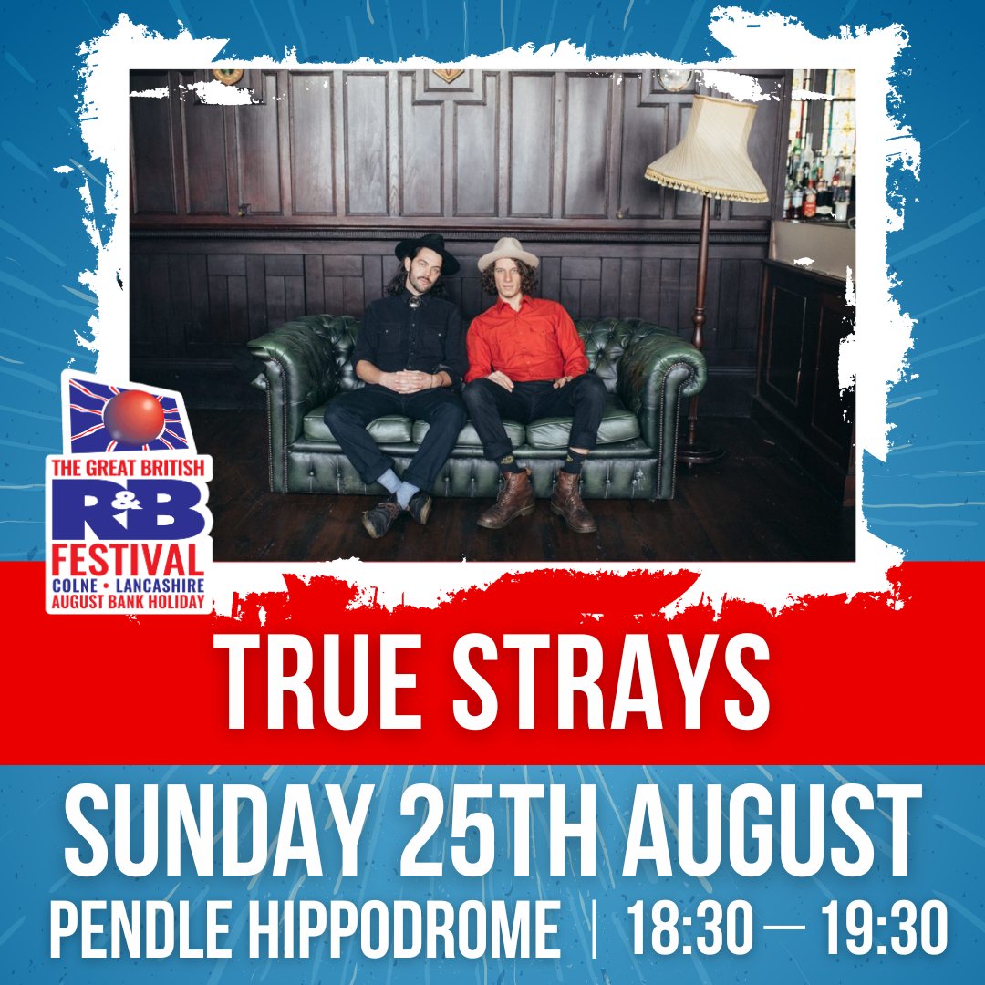ARTIST ANNOUNCEMENT... @TrueStrays will perform at the @pendlehippo on Sunday 25th August! 💥

See them live in Colne this summer! ⬇️

bluesfestival.co.uk/tickets/