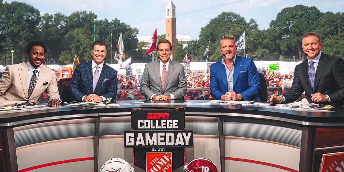 Former Alabama HC Nick Saban will cover his first ever NFL Draft as a broadcaster tonight on ABC. He will be joined by host Rece Davis, Kirk Herbstreit, Field Yates, Laura Rutledge, and Pete Thamel. ABC coverage begins at 7pm CT.