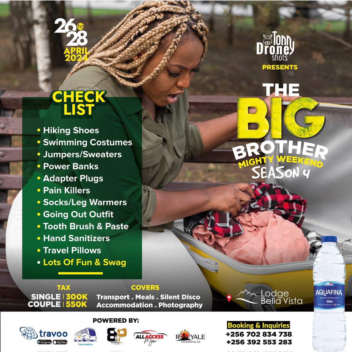 tonnydroneshots's tweet image. Check List 📋 ✅ 
#BBS4