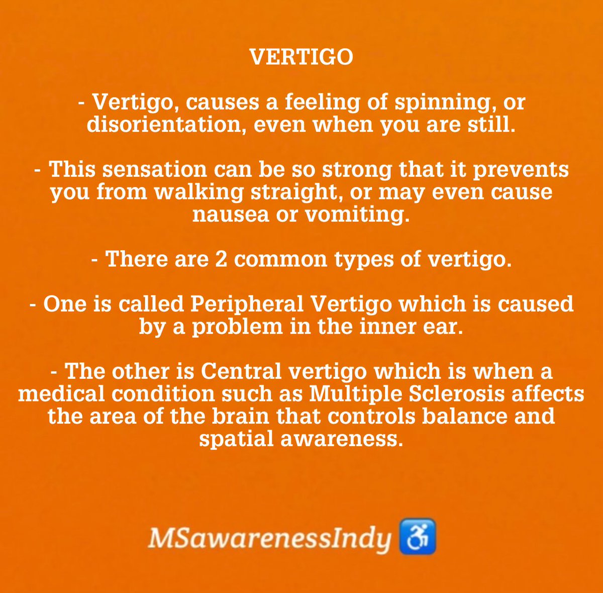 Chronic Illness #WordOfTheDay

-VERTIGO-