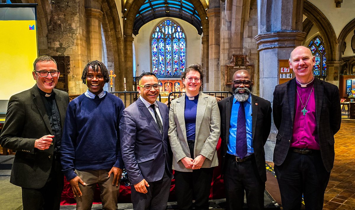 We need a different conversation about immigration. One that recognises the intrinsic dignity of every human being. Really enjoyed speaking with @RonnieMushiso John Azah from @krec2016 Rev Emma Lowth, @MartinGainsbor1 the Bishop of Kingston at @HeritageASK